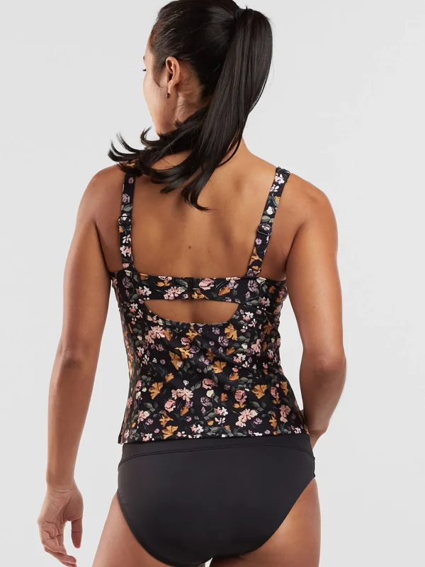 Bodacious 2.0 Underwire Tankini Top - English Garden>Title Nine Flash Sale