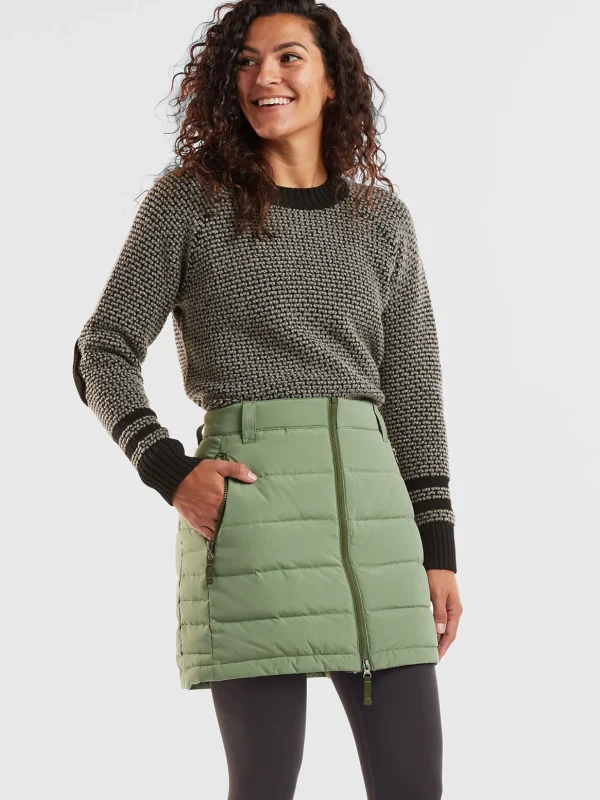 Bun Warmer Down Skirt>Title Nine Cheap
