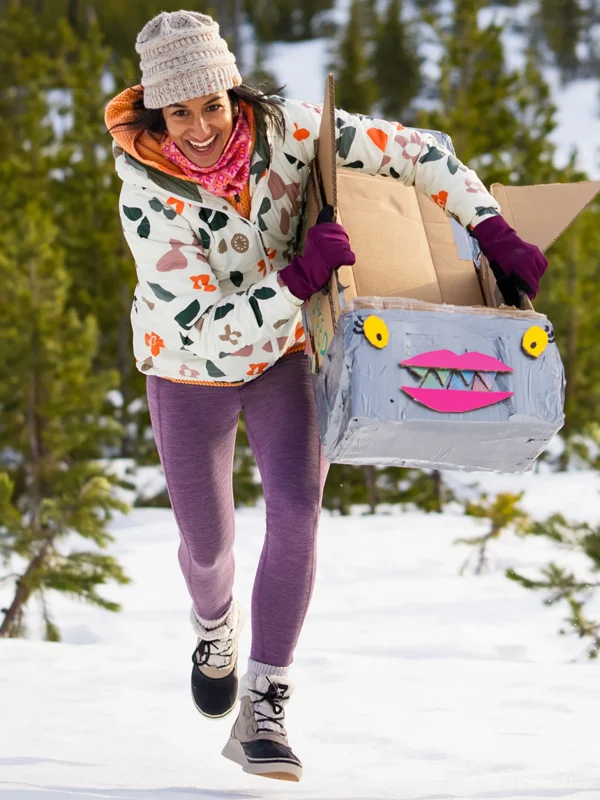 Crash 2.0 Polartec® Petite Tights - Striated>Title Nine Store