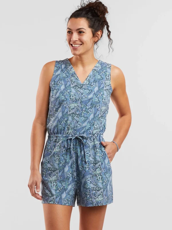 Crusher Sleeveless Romper>Title Nine Shop