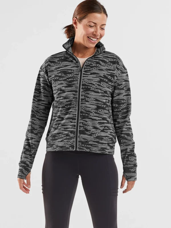 Daily Decathlon Full Zip Jacket - Headlands>Title Nine Cheap