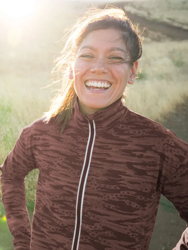 Daily Decathlon Full Zip Jacket - Headlands>Title Nine Cheap