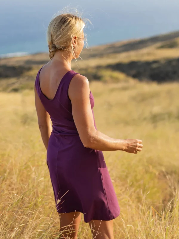 Dream V Neck Dress - Solid>Title Nine Cheap