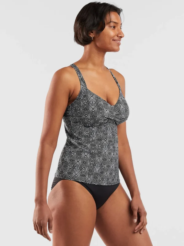 Fortuna Underwire Tankini Top - Uluwatu>Title Nine Clearance