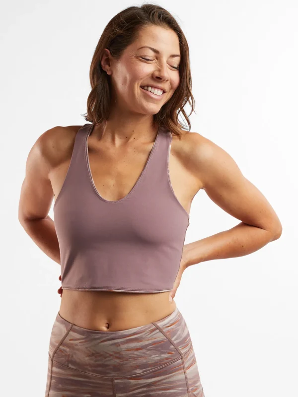 Forward Motion Reversible Crop Top>Title Nine Hot