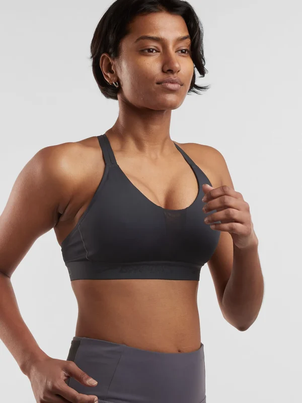 Goldilocked Cross Back Sports Bra>Title Nine Best