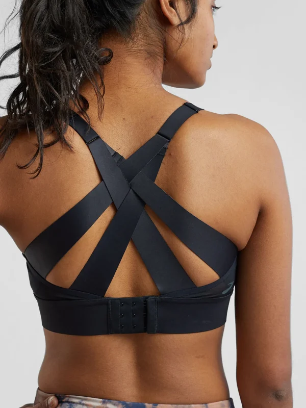 Goldilocked Strappy Sports Bra>Title Nine Sale