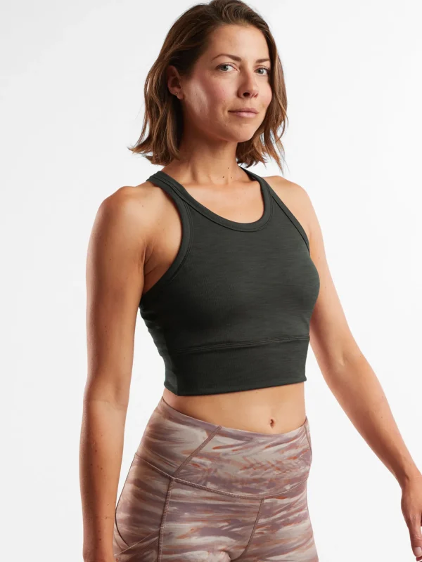 Hatha High Neck Bra Top>Title Nine Cheap