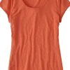 Henerala 2.0 Short Sleeve Tee - Solid>Title Nine Clearance
