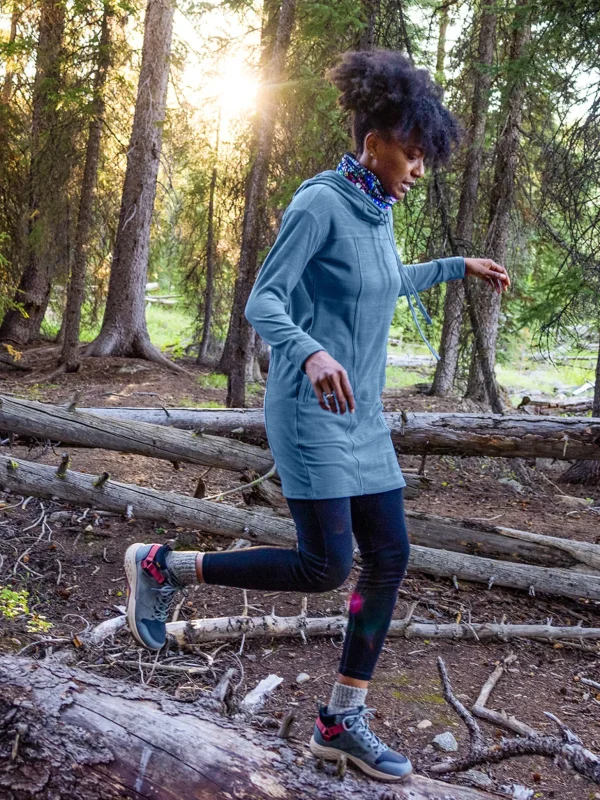 Hibernation Hoodie Dress>Title Nine New