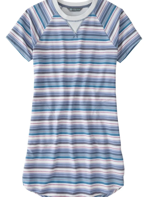 Hideaway Sweatshirt Dress - Horizon Stripe>Title Nine Best