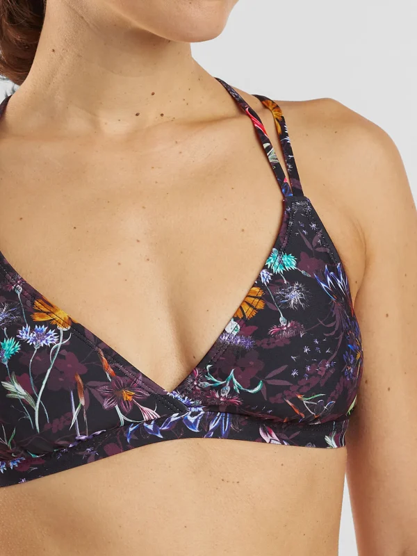 Impossible Bikini Top - Midnight Garden>Title Nine New