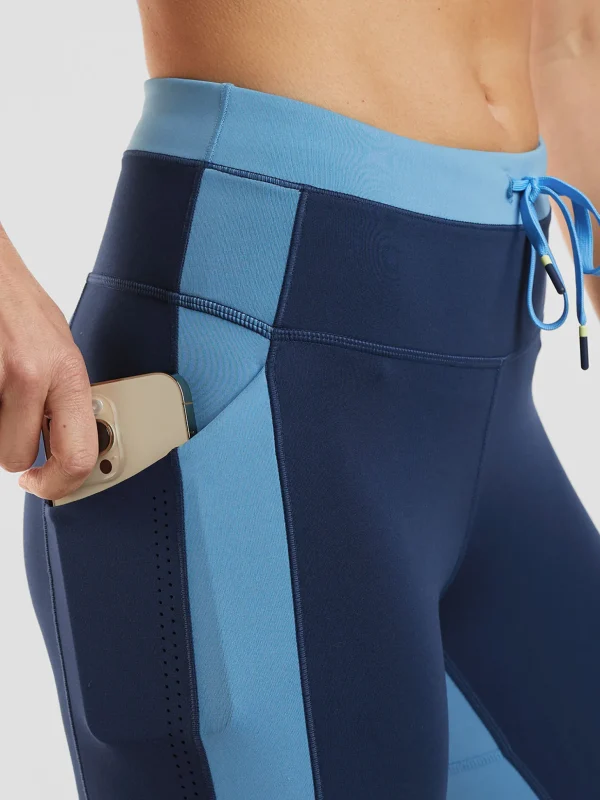 Mad Dash Lite Capri - Colorblock>Title Nine Cheap
