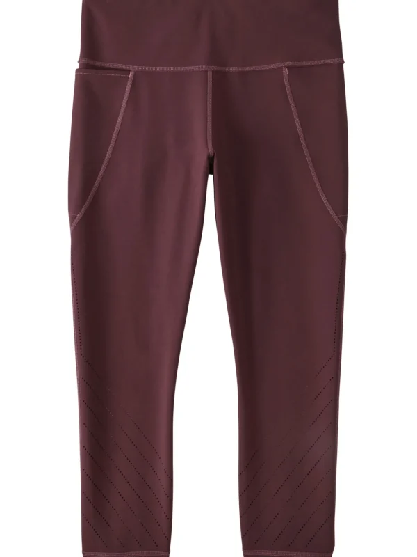 Mad Dash Lite Reversible Crop Tights - Perforated>Title Nine Online