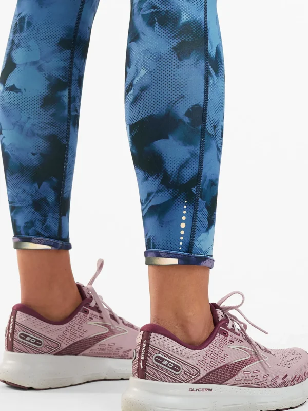Mad Dash Reversible 7/8 Running Tights - Aurora>Title Nine Sale