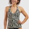 Makai Halter Tankini Top - Turkish Delight>Title Nine Fashion