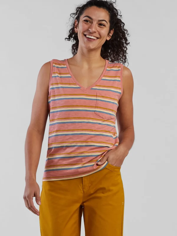 Maverick V Neck Tank Top>Title Nine Sale