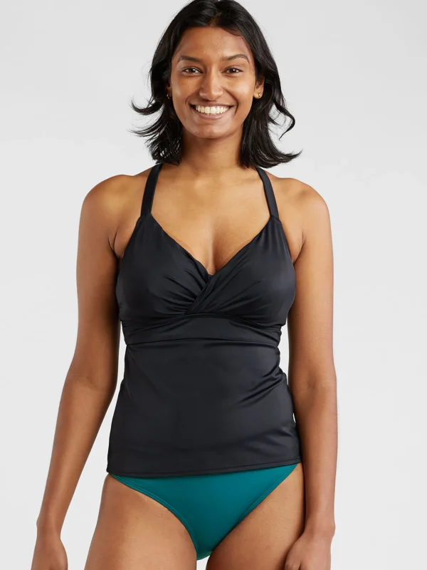 Metis Underwire Tankini Top - Solid>Title Nine Flash Sale