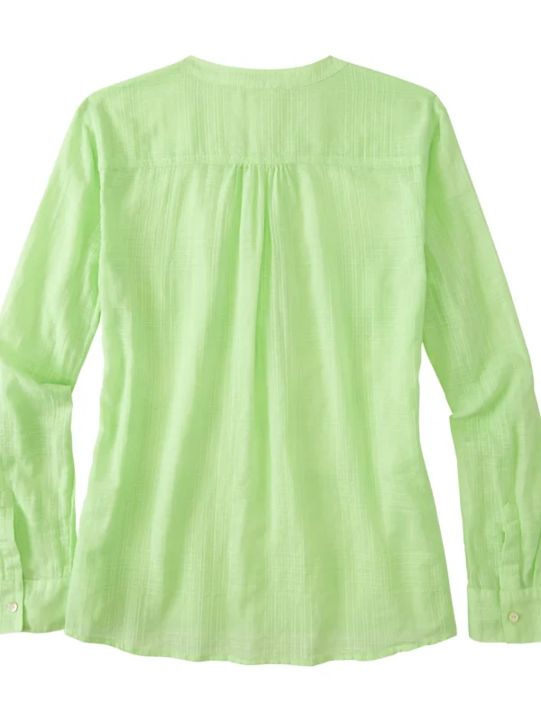 Moorea Gauze Textured Shirt>Title Nine Fashion
