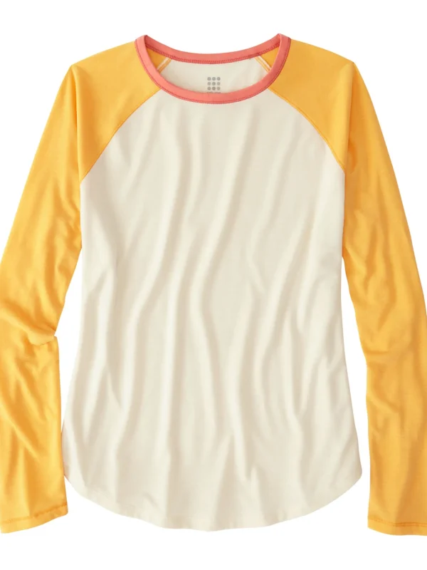 Notton™ Long Sleeve Baseball Tee>Title Nine New