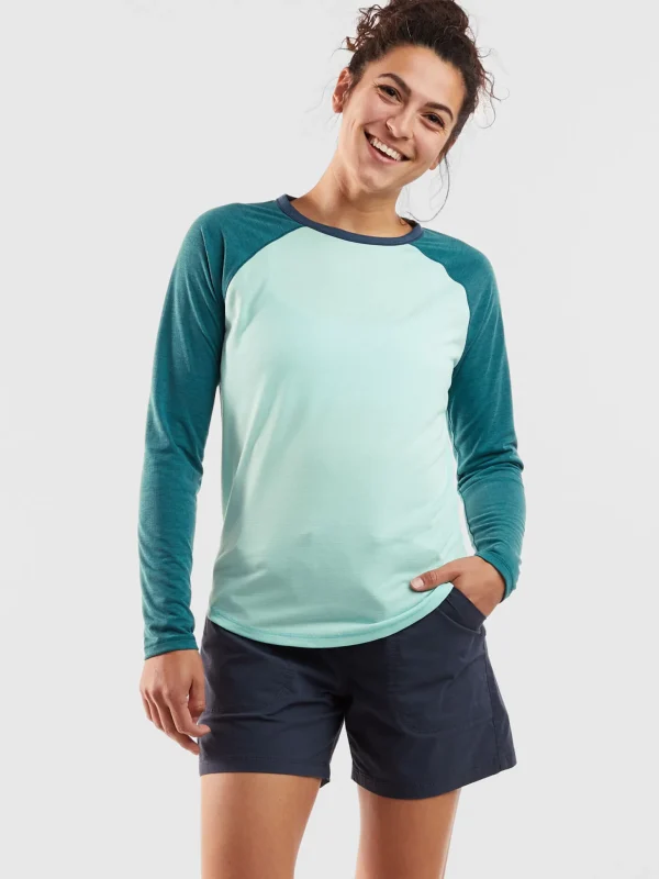 Notton™ Long Sleeve Baseball Tee>Title Nine New