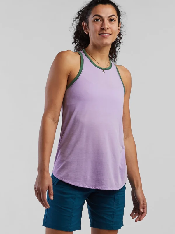 Notton Racerback Tank Top - Colorblock>Title Nine Fashion