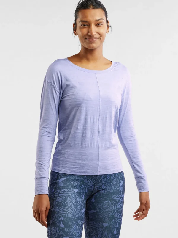 Phoenix Pleat Back Long Sleeve Top>Title Nine Cheap