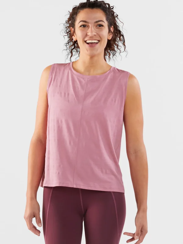 Phoenix Pleat Back Tank Top>Title Nine Flash Sale
