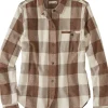Plaiditude Heavyweight Flannel Shirt>Title Nine Flash Sale