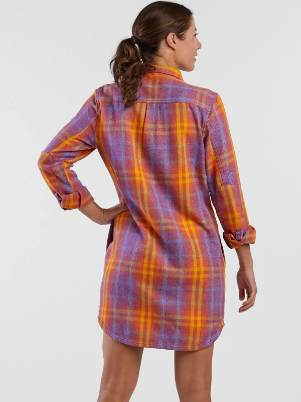 Plaiditude Heavyweight Flannel Shirtdress>Title Nine Online