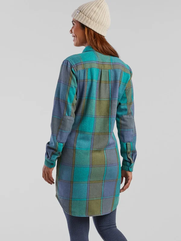 Plaiditude Heavyweight Flannel Shirtdress>Title Nine Online
