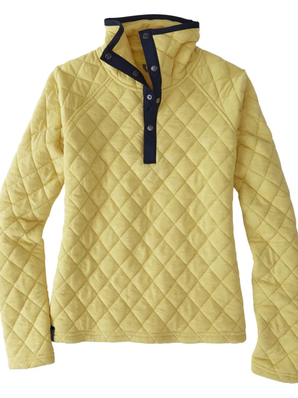 Power Up Quilted Snap Pullover>Title Nine Sale