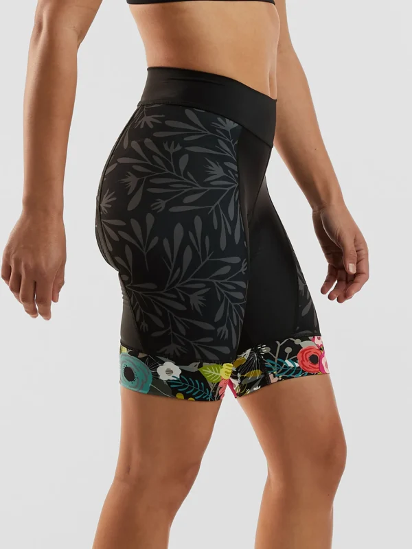 Ride Relentless Cycling Shorts - Night Garden>Title Nine Shop