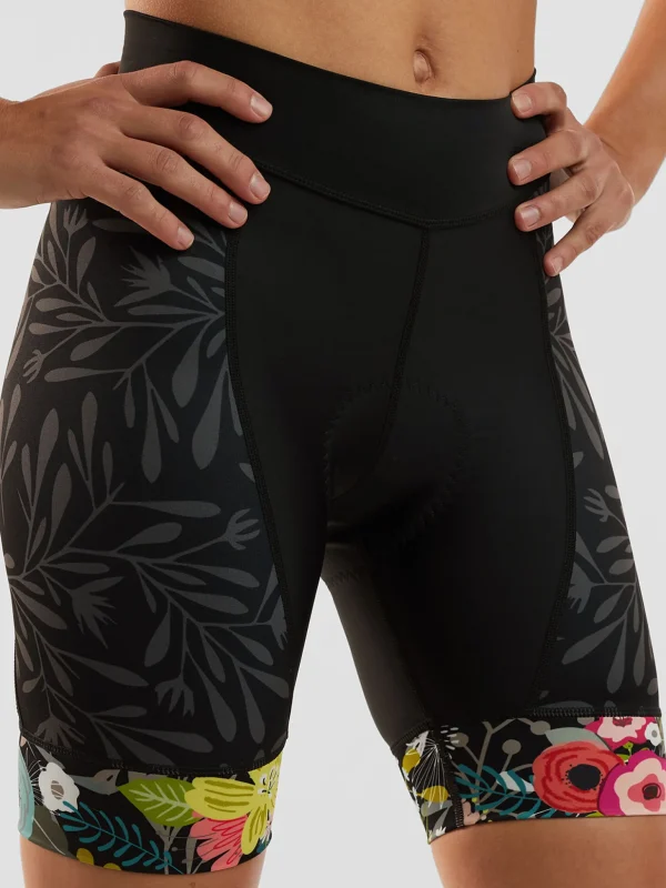 Ride Relentless Cycling Shorts - Night Garden>Title Nine Shop