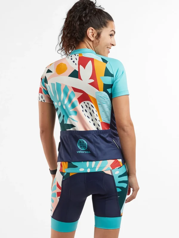 Ride Relentless Short Sleeve Cycling Jersey - Oasis>Title Nine Best