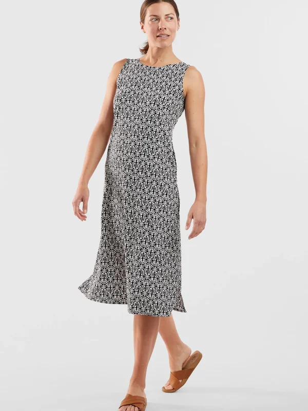 Round Trip Midi Dress - Turkish Delight>Title Nine Outlet