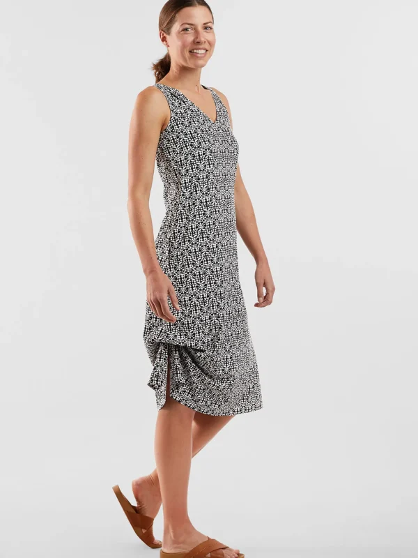Round Trip Midi Dress - Turkish Delight>Title Nine Outlet