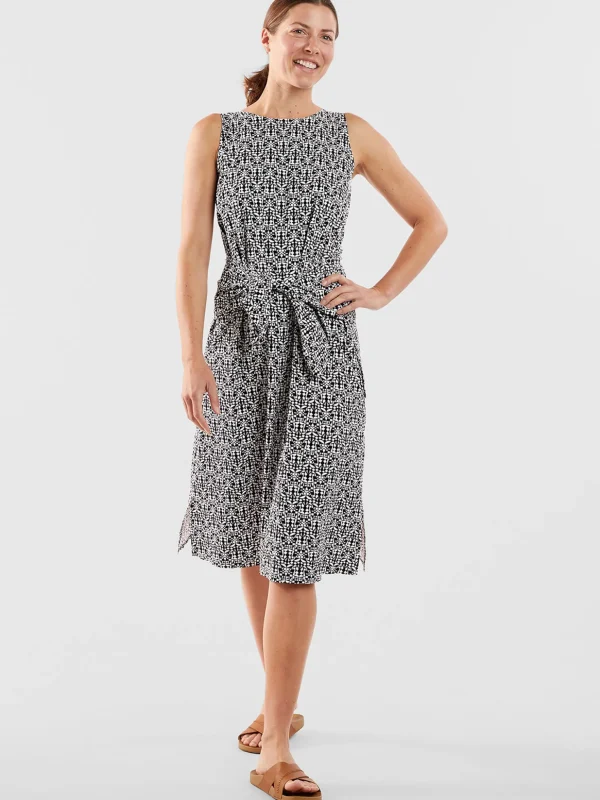 Round Trip Midi Dress - Turkish Delight>Title Nine Outlet