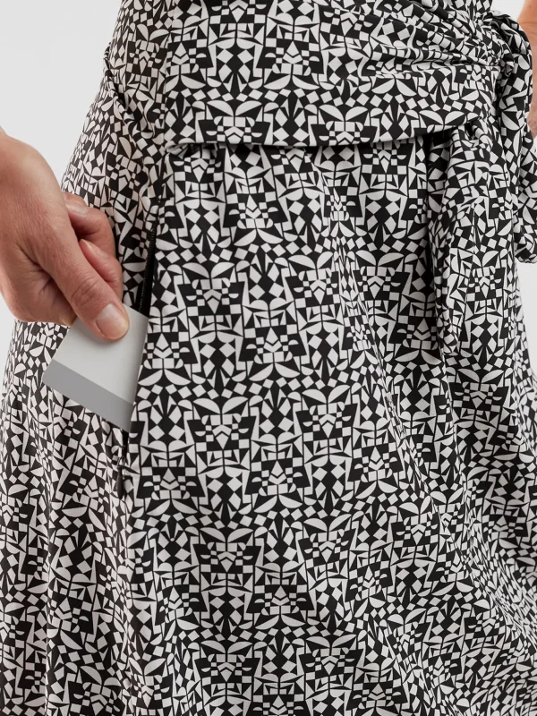Round Trip Midi Dress - Turkish Delight>Title Nine Outlet