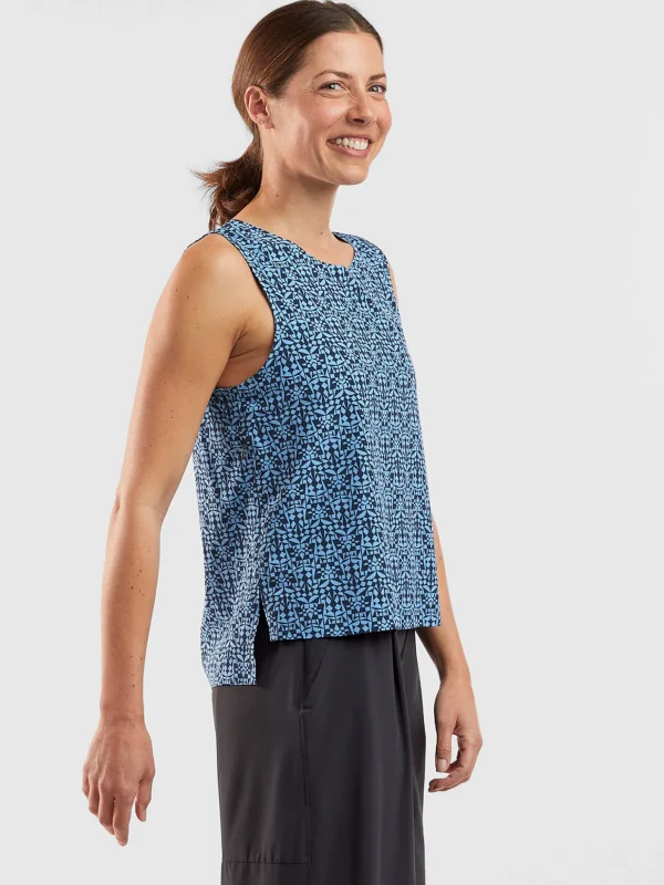 Round Trip Pocket Tank Top - Turkish Delight>Title Nine Best