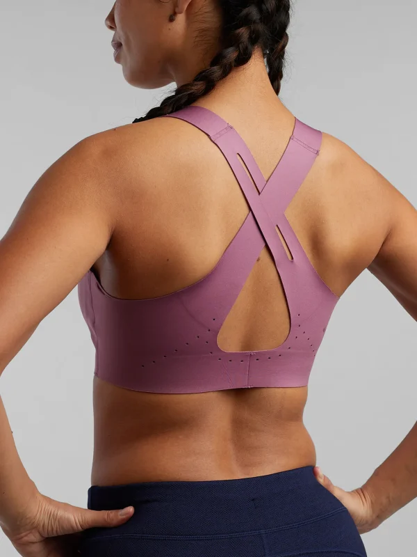 Run It All 2.0 Cross Back Sports Bra>Title Nine Cheap