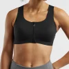 Run It All 2.0 Zip Front Sports Bra>Title Nine Fashion