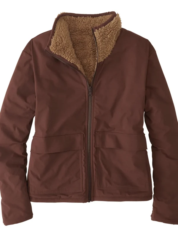Rushmore Reversible Sherpa Jacket>Title Nine Cheap
