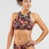 Selkie High Neck Bikini Top - Amazonia>Title Nine Sale