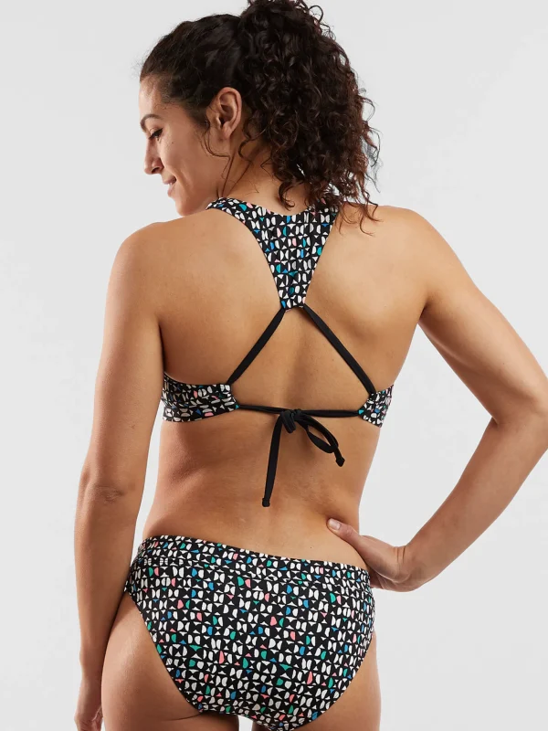 Selkie High Neck Bikini Top - Wild Waves>Title Nine New
