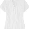 Sunbuster 1/2 Zip Short Sleeve Sun Shirt - Solid>Title Nine Cheap