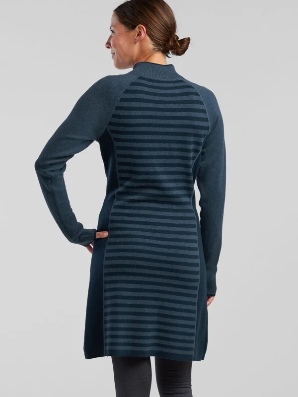 Super Power 1/4 Zip Dress - Colorblock>Title Nine Discount