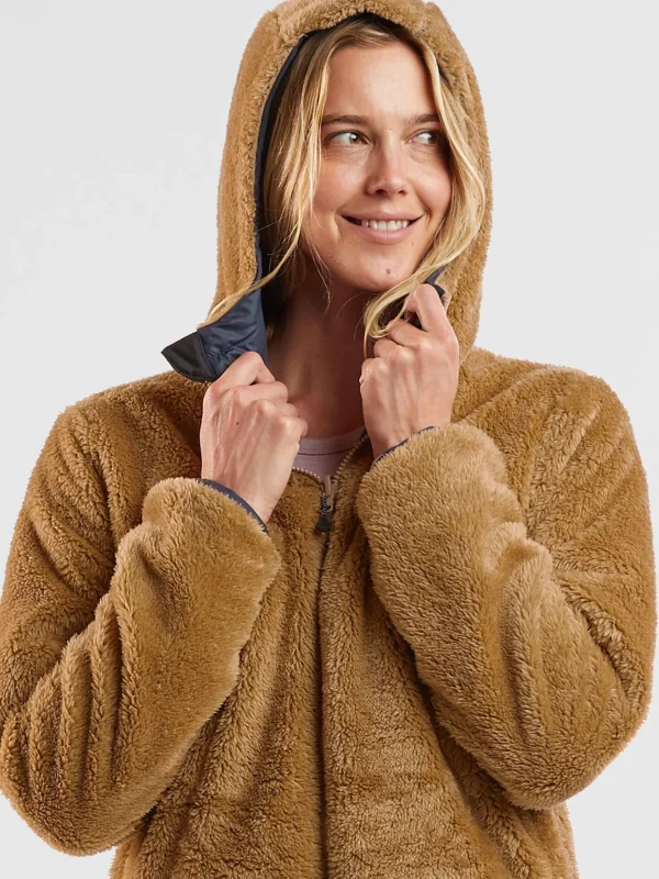 Switcheroo Reversible Fleece Jacket>Title Nine Discount