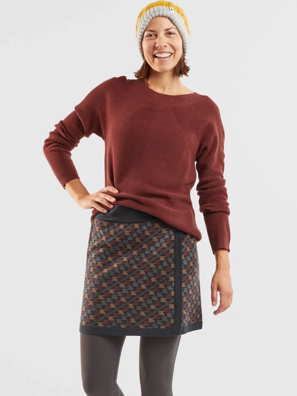 That's A Wrap Skirt - Houndstooth>Title Nine Store