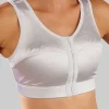 The Last Resort Front Close Sports Bra>Title Nine Sale
